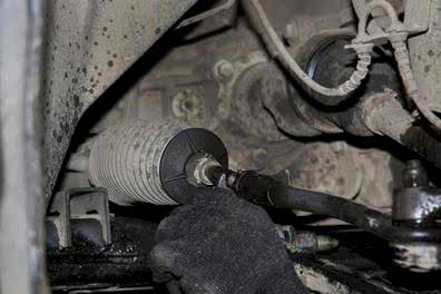 Работа по снятию рейки